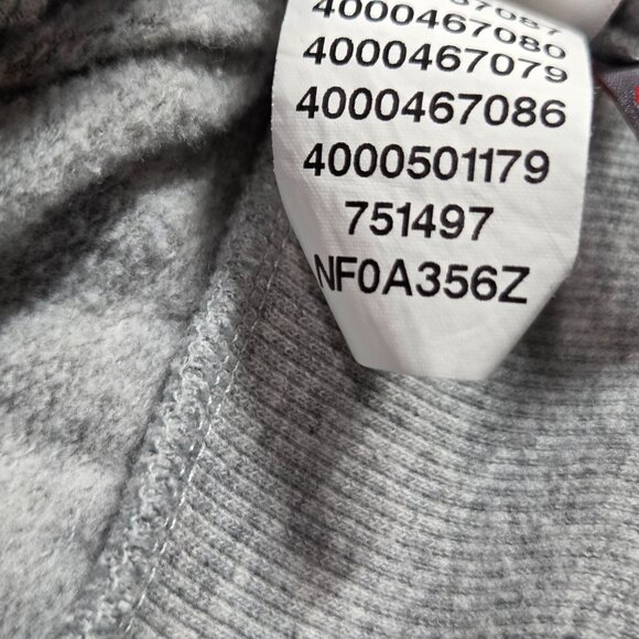 North Face Jacket Womens Large Gray Primaloft Pullover Sweatshirt Hoodie - Picture 6 of 9